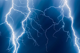 Image of a large bolt of lighting