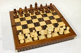 Wood Folding Chess Set