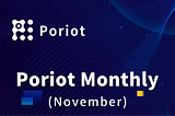 Poriot Monthly-November