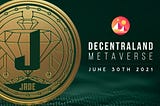 JADE CURRENCY ENTERING DECENTRALAND METAVERSE