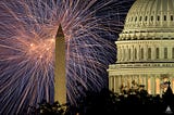 Fireworks over Washington D.C.