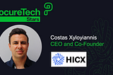 ProcureTechSTARS with Costas Xyloyiannis, CEO and Co-founder of HICX, the Supplier Experience…