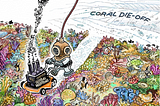 Global warming represents a greater threat for coral growth than decreasing pH levels
