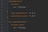 Flutter: Generate to/from JSON (Model)