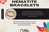 Hematite Bracelets