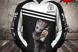 [AUTHETIC] Groot Jagermeister 3d hoodie