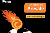 Orica News: Presale + TESLA Competition!