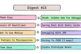 Engineering With Java: Digest #15