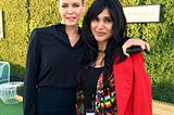 Chelsea Handler with Shahida Parides’ Shahida at Create and Cultivate