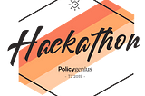 Policygenius Hackathons