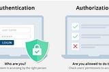 Differentiating between Authentication and Authorization