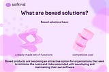 What are boxed solutions?