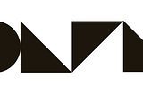 Page footer made from geometric shapes