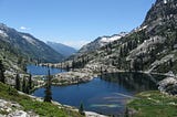 A picture of Canyon Creek Lakes in the Trinity Alps Wilderness