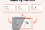 React vs Vue vs Angular comparison for legacy system migration in 2026