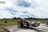 Afghan drone program | ScanEagle drone is launched by a catapult | Via Shutterstock