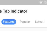 Flutter: Bubble tab indicator for TabBar