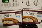 I bought 2,000 communion wafers to see what I could cook with them