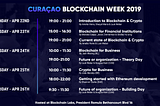 Curaçao Blockchain Week 2019