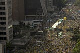 Os números da manifestação vs. A manifestação dos números