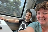 Our Brightline experience: traveling with a disability and service dog