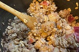 Brown Butter Apple Strawberry Walnut Oatmeal