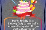 sister birthday wishes quotes