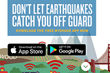 FREE Early Earthquake Warning APP in California PSA