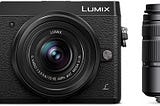 Panasonic LUMIX GX85 4K Digital Camera, 12–32mm and 45–150mm Lens Bundle, 16 Megapixel Mirrorless…