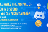 To celebrate the arrival of AMBG in Discord, you can receive airdrop.