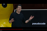 A screenshot of the CS50x lecture of week 0. The difference between the YouTube progress bar’s position and its position in the last diary entry shows the part of the lecture covered in this article.