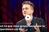 Et si tout ce que vous croyez savoir sur la dépendance était faux ?
