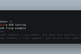 Git commit message convention & command list.