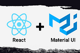 Adding the Material UI CSS framework to an React application