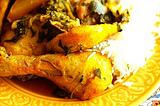 Moroccan Chicken Tagine with Caramelized Pears — North African