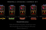 Manimals Cryogenic Chamber NFT GIVEAWAY — ROUND 2
