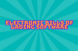 Electronic Bills of Lading Software