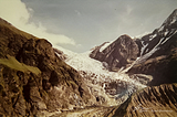 Pindari Glacier in Uttarakhand May 2006 — “Zero” point — 35mm film
Peak Elevation: 6,861 m