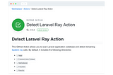 How to make sure ray() won’t break your Laravel application with Github Action