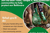 City Forest Conservation: Sunday 8/6