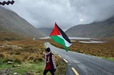 Tears for Gaza in a desolate Irish valley