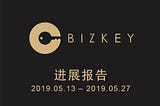 Bizkey Network 进展报告 （2019.5.13–2019.5.27）