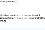 Strategy Design Pattern LLD