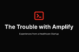 The Trouble with Amplify: Experiences from a Healthcare Startup