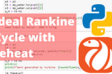 Ideal Rankine Cycle with reheat calculations