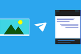 Sending a photo to a Telegram channel the easy way