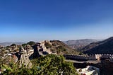 Walking the Great wall of India