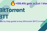 How and Where to buy BitTorrent (BTT) in India