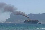 Container ship, MAERSK, SEMBAWANG, Algeciras, Spain