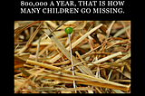 800,000 Children A Year Vanish